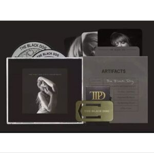 New Taylor Swift TTPD Collectors Edition The Black Dog Case cracked
